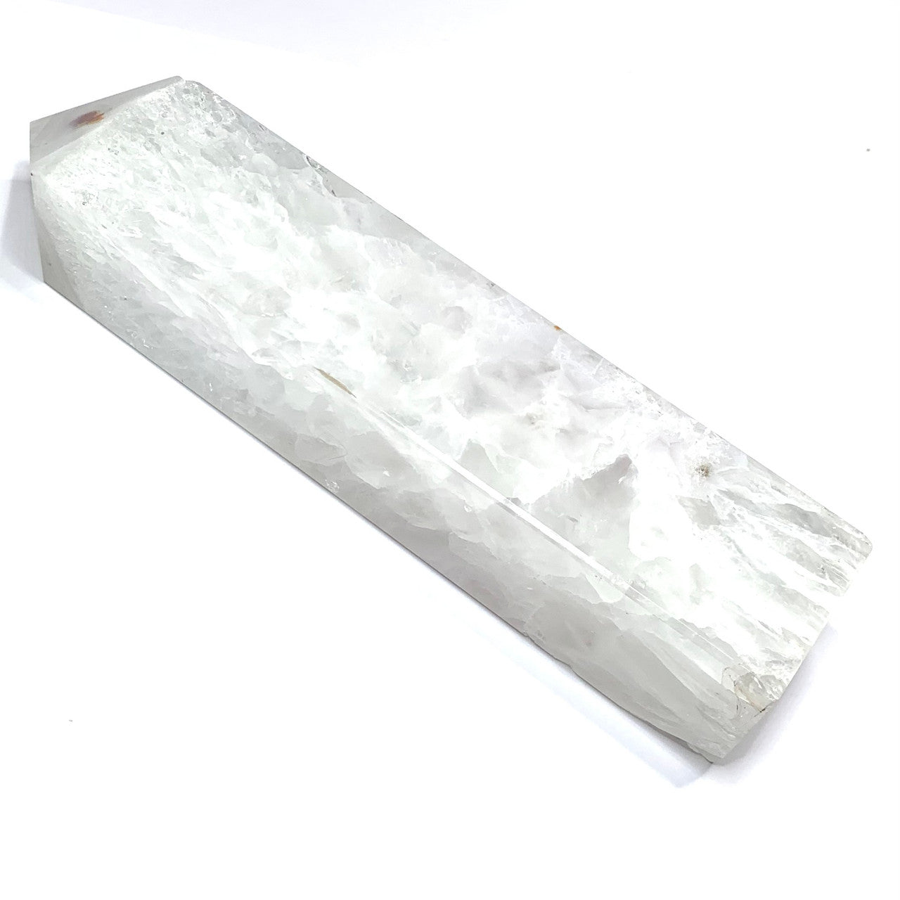 One of a Kind Agate in Quartz Tower Stone-6 1/2 x 1 1/2" (NC4763)
