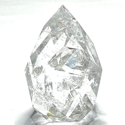 One of a Kind Crystal Quartz with Rainbow Inclusions Point-2 x 1 1/2" (NC6092)