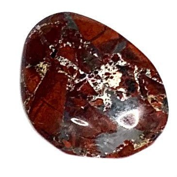 One of a Kind Red Creek Jasper Free Form Cabochon-32 x 23mm-CAB3491
