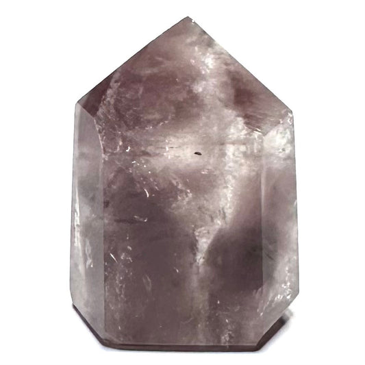 One of a Kind Pink Lithium Quartz with Rainbow Inclusions Stone Tower-1 1/2 x 1"-NC6145