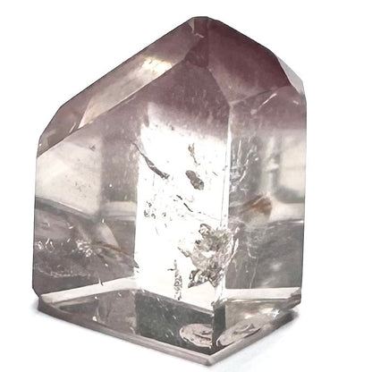 One of a Kind Pink Lithium Quartz with Rainbow Inclusions Mini Stone Tower-1 1/4 x 3/4"
