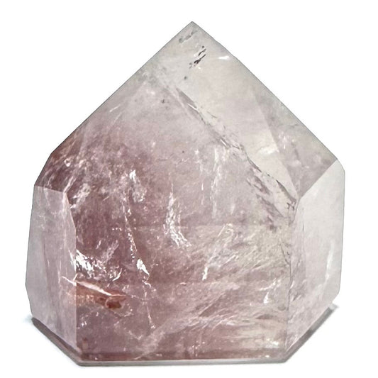 One of a Kind Pink Lithium Quartz with Rainbow Inclusions Mini Stone Tower-1 x 1"-NC6154