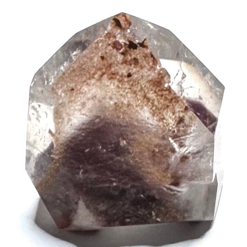 One of a Kind Pink Lithium Quartz with Rainbow Inclusions Mini Stone Tower-1 1/2 x 1 1/4"