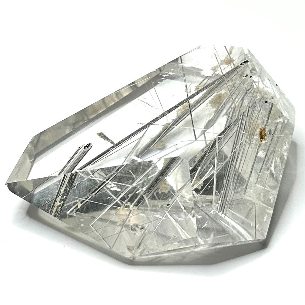 One of a Kind Rutile Quartz Freeform Stone-3 x 2 1/4"