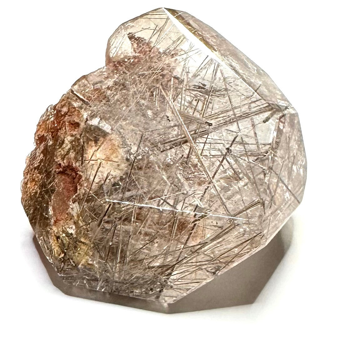 One of a Kind Rutile Quartz Crystal Freeform Stone-2 1/2 x 2"