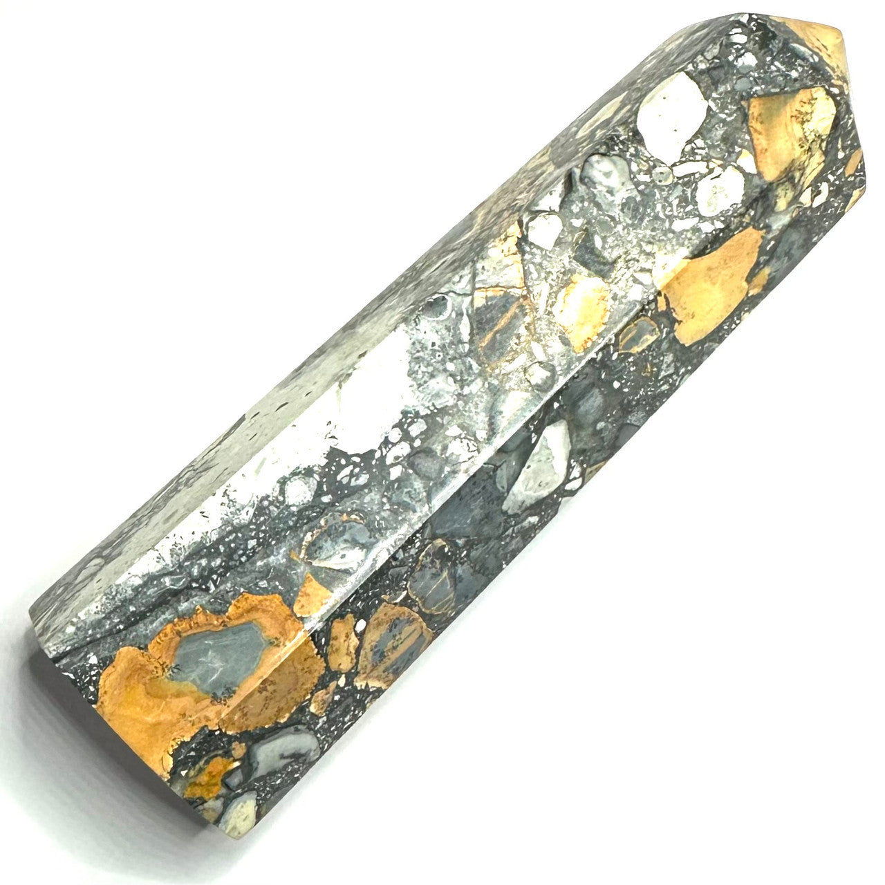 One of a Kind Maligano Jasper Stone  Tower-7 x 2 1/4"