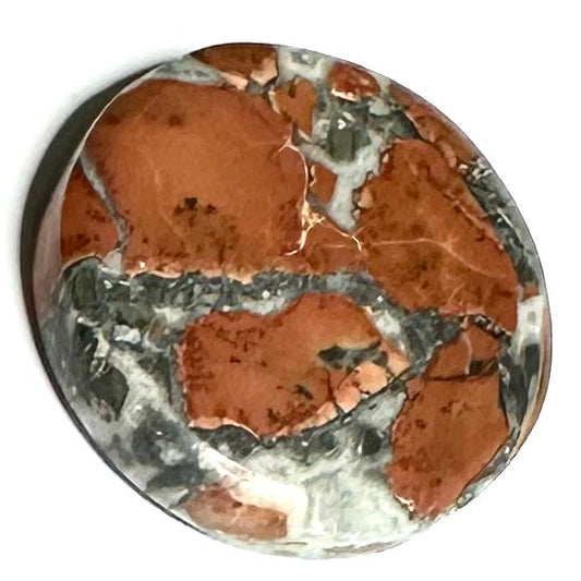 One of a Kind Maligano Jasper Cabochon-32mm