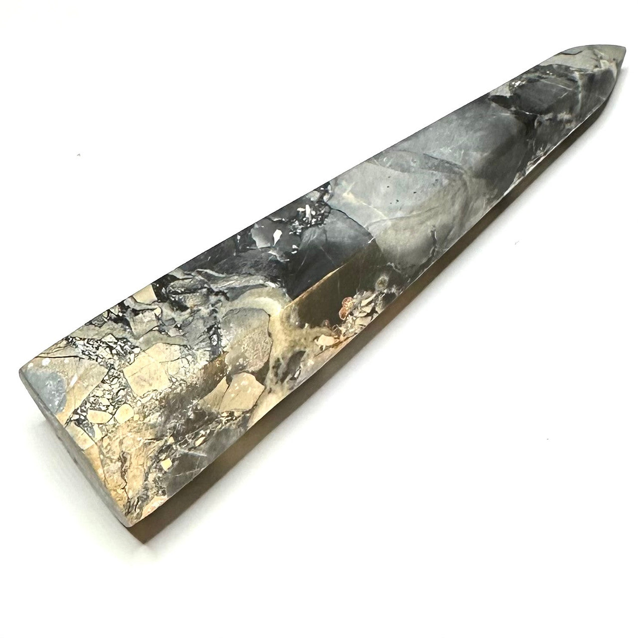 One of a Kind Maligano Jasper Stone Tower-4 1/2 x 1 1/4"-NC6200