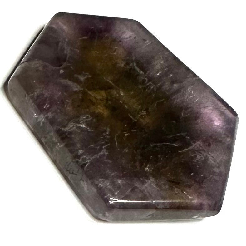 RARE-One of a Kind Super Seven + Ametrine and Pyrite Stone Slab-2 x 1 1/2"