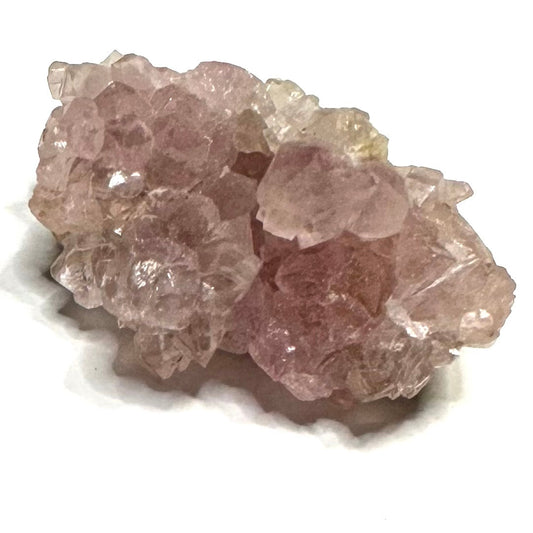 RARE-One of a Kind Canga Rosa Crystalized Rose Quartz Druzy Cluster-1 1/2 x 3/4"