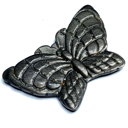 One of a Kind Carved Golden Sheen Obsidian Butterfly Cabochon-49 x 33mm (CAB4914)
