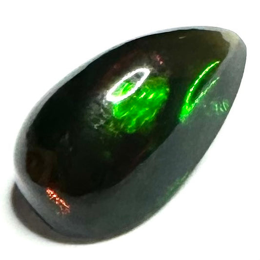 One of a Kind Ethiopian Opal Domed Teardrop Cabochon-13 x 9mm-CAB6295