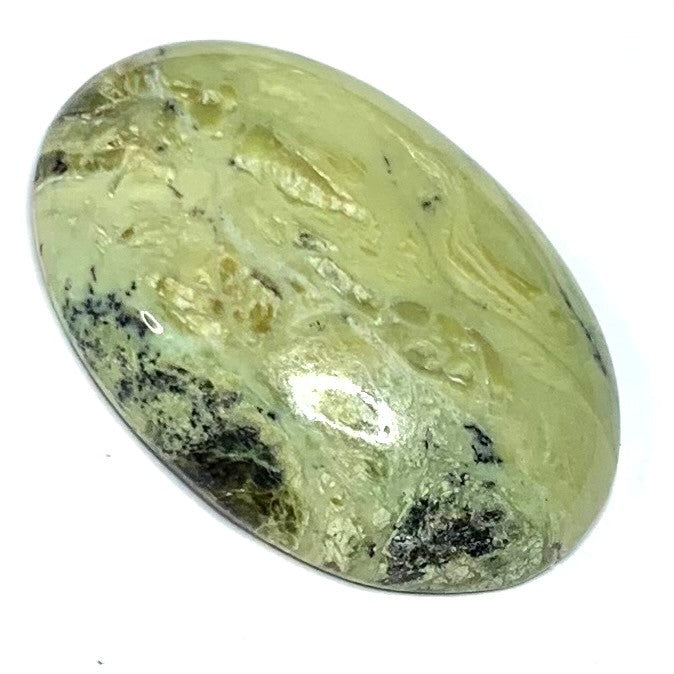 Green Opal Oval Domed Cabochons-A Grade-30 x 22mm (CAB3599)