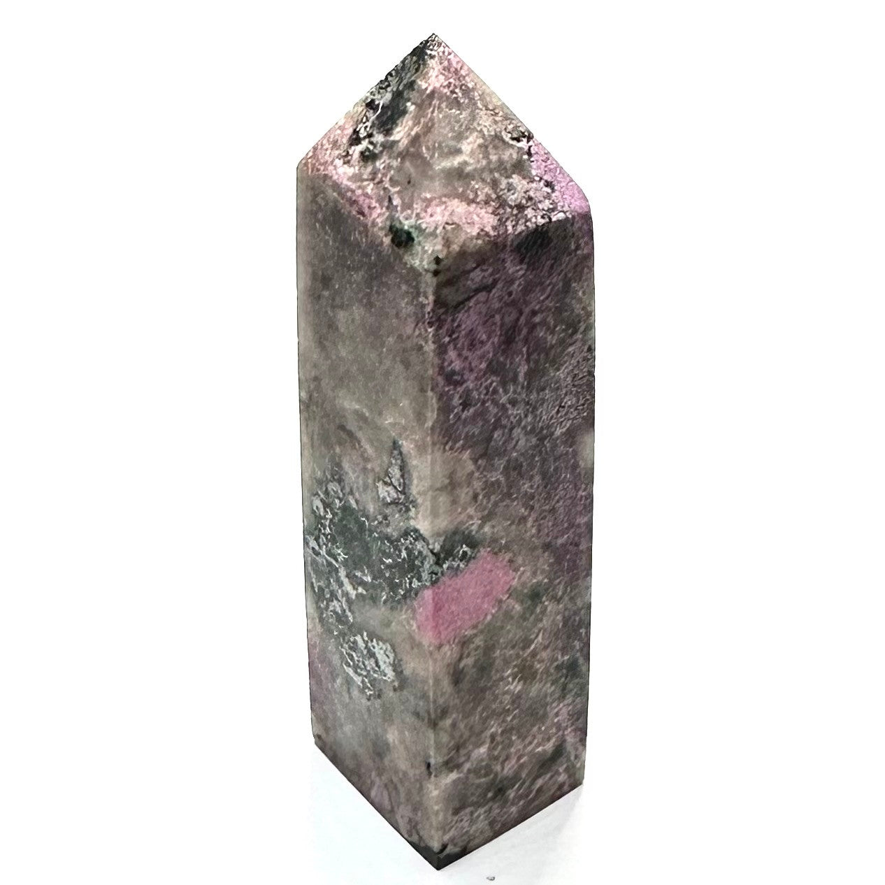 One of a Kind Cobalto Calcite Mini Stone Tower-3 x 1"