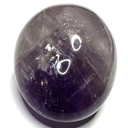One of a Kind Amethyst Palm Stone-2 1/4 x 1 3/4"