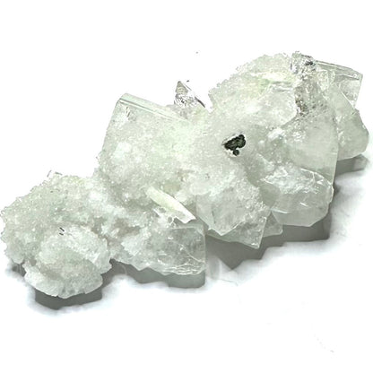 One of a Kind Apophyllite with Rainbow Inclusions Crystal Cluster-2 3/4 x 1 1/2"