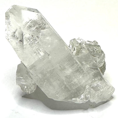 One of a Kind Apophyllite with Rainbow Inclusions Crystal Cluster-1 1/2 x 1 1/2"