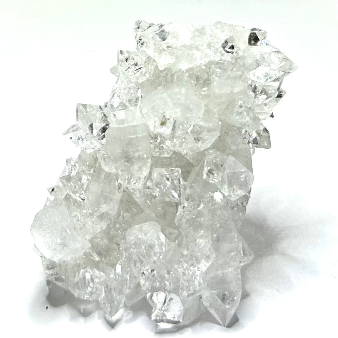 One of a Kind Apophyllite with Rainbow Inclusions Crystal Cluster-3 x 2"