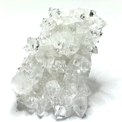 One of a Kind Apophyllite with Rainbow Inclusions Crystal Cluster-3 x 2"