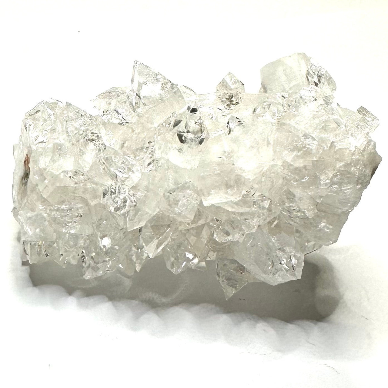 One of a Kind Apophyllite with Rainbow Inclusions Crystal Cluster-3 x 2"