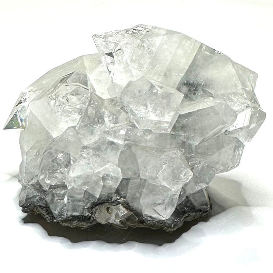 One of a Kind Apophyllite with Rainbow Inclusions Crystal Cluster-3 x 2"-NC6338