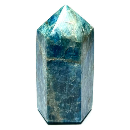 One of a Kind Apatite Stone Tower-3 1/2 x 1 3/4"