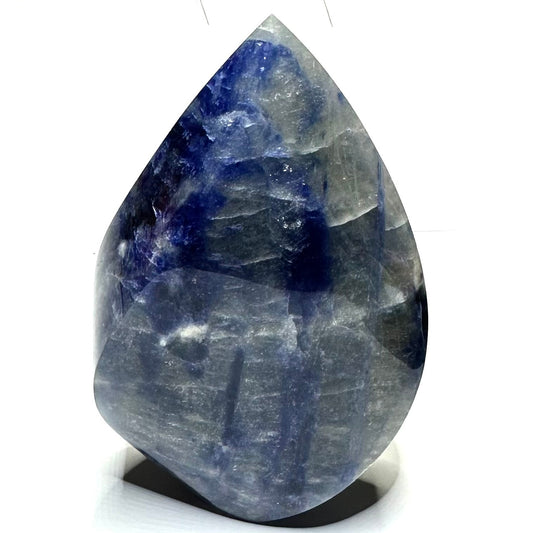 One of a Kind Sodalite Flame Tower Stone-4 1/2 x 2 1/2"