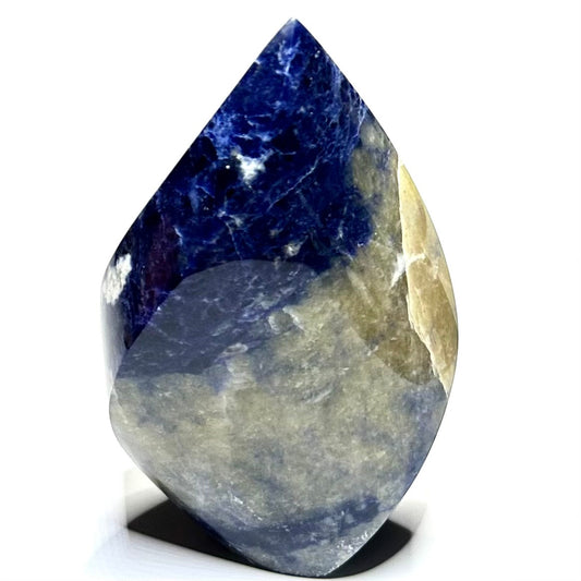 One of a Kind Sodalite Flame Tower Stone-4 3/4 x 3"