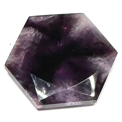 RARE-One of a Kind Quality Trapiche Amethsyt Faceted Stone-40mm