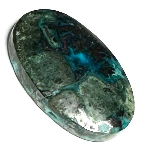 RARE-One of a Kind Copper in Chrysocolla Cabochon-34 x 21mm (CAB5394)