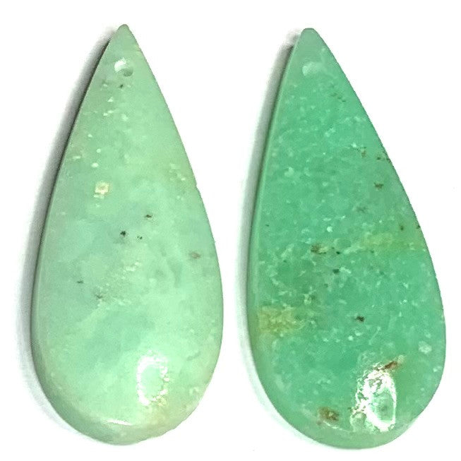 One of a Kind Chrysoprase Earring/Pendant Pair-28 x 12mm (SP4984)