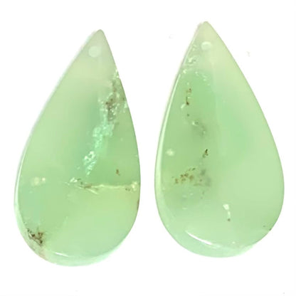 One of a Kind Chrysoprase Earring/Pendant Pair-27 x 14mm (SP4990)