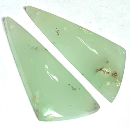 One of a Kind Chrysoprase Earring/Pendant Pair-31 x 15mm (SP4992)