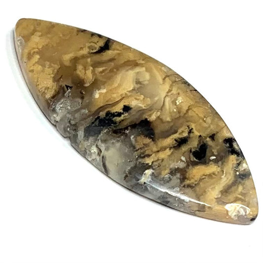 One of a Kind Dendritic Opal Druzy Cabochon-45 x 19mm (CAB5015)