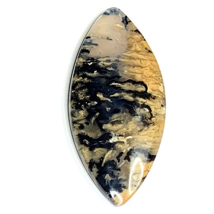 One of a Kind Dendritic Opal Druzy Cabochon-45 x 20mm (CAB5019)