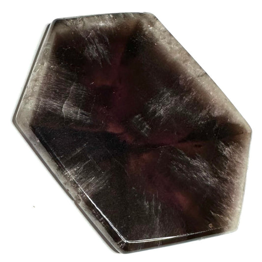 RARE-One of a Kind Trapiche Amethyst Cabochon-54 x 42mm