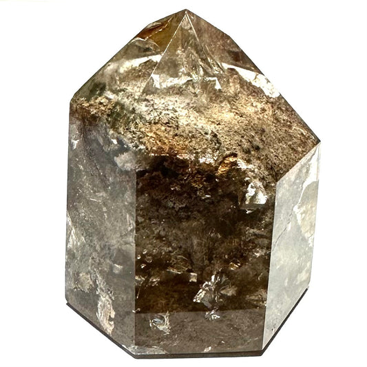 One of a Kind Garden Quartz with Rainbow Inclusions Mini Stone Tower-1 1/2 x 1 1/4"-NC6496