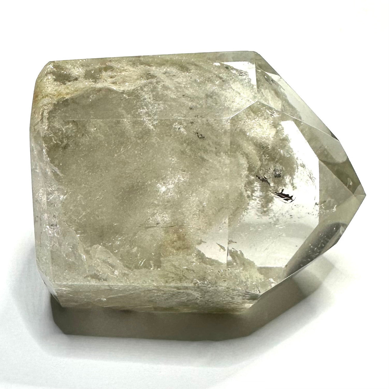 One of a Kind Garden Quartz with Rainbow Inclusions Mini Stone Tower-1 1/2 x 1 1/4"-NC6497