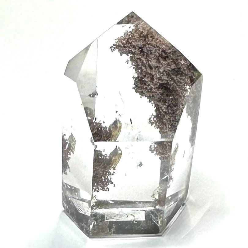 One of a Kind Garden Quartz with Rainbow Inclusions Mini Stone Tower-1 1/2 x 1 1/4"-NC64971 1/2 x 1"