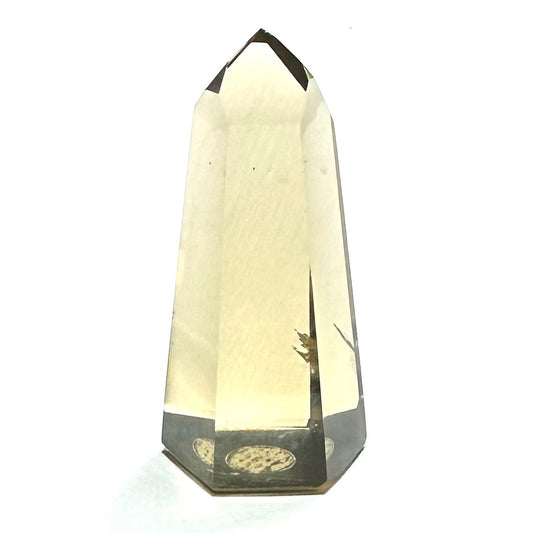 One of a Kind Citrine Tower with Rainbows Stone-41 x 19mm (NC5412)
