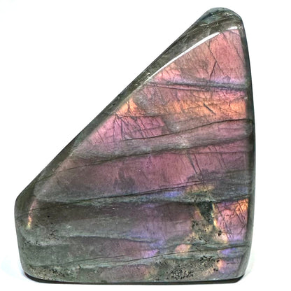 One of a Kind Purple Labradorite Polished Stone-3 x 2 1/2"
