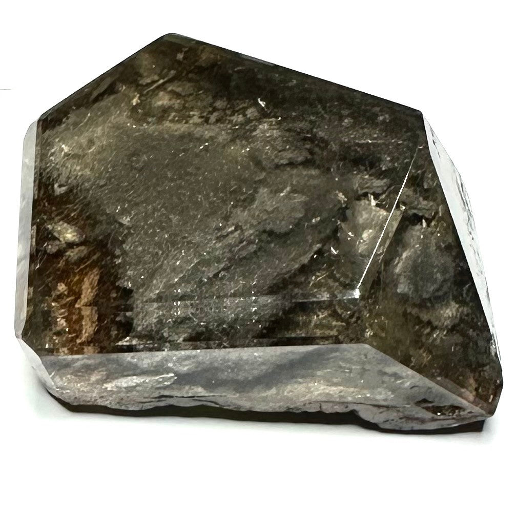 One of a Kind Smokey Garden Quartz  Freeform Stone-2 1/2 x 2"