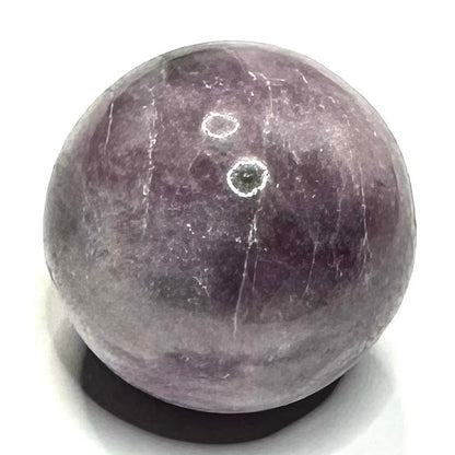 One of a Kind Lepidolite Stone Sphere-1 1/4"-NC5487 (NC5487)
