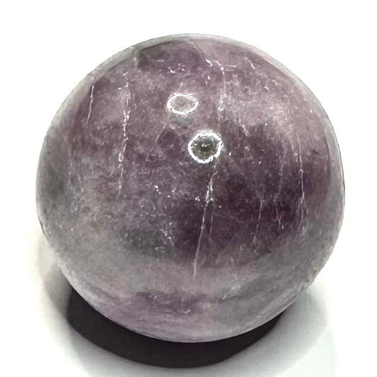 One of a Kind Lepidolite Stone Sphere-1 1/4"-NC5487 (NC5487)
