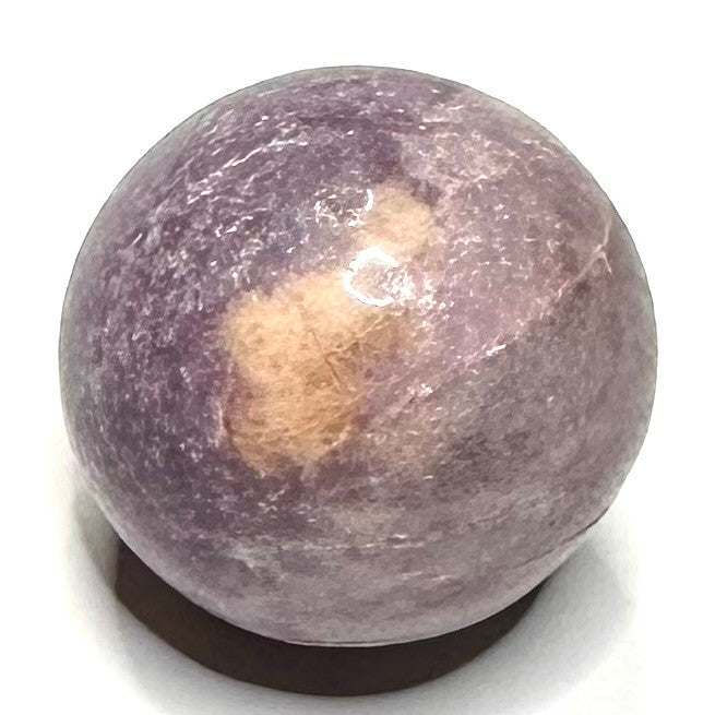 One of a Kind Lepidolite Stone Sphere-1 1/4"-NC5489 (NC5489)
