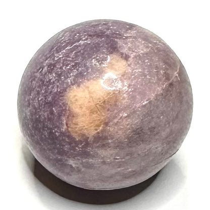 One of a Kind Lepidolite Stone Sphere-1 1/4"-NC5489 (NC5489)
