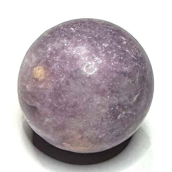 One of a Kind Lepidolite Stone Sphere-1 1/4"-NC5489 (NC5489)
