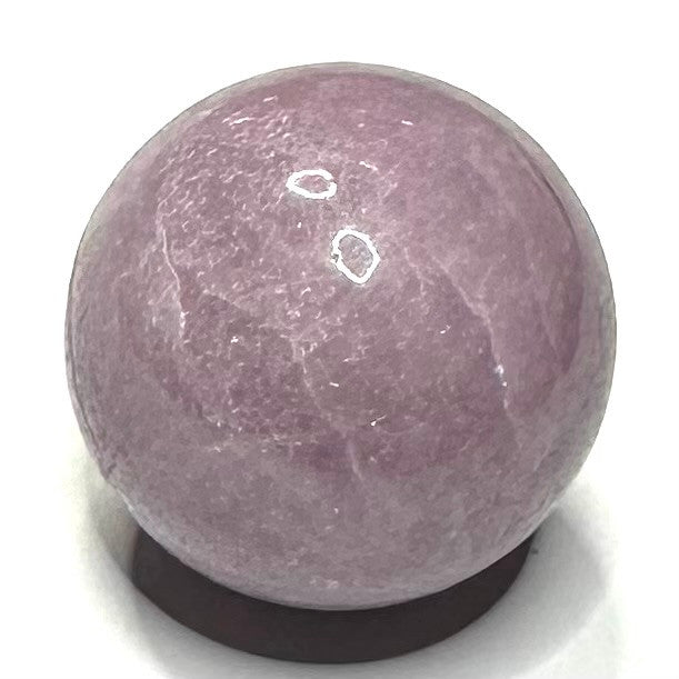 One of a Kind Lepidolite Stone Sphere-1 1/4"-NC5493 (NC5493)