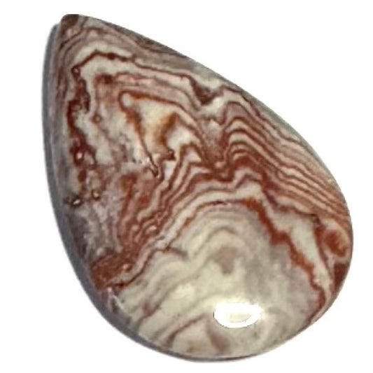 One of a Kind Rosetta Jasper Cabochon-36 x 25mm
