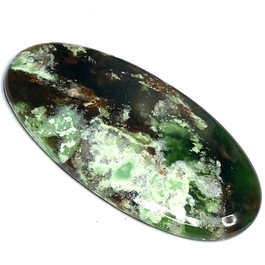 One of a Kind Chrome Chalcedony Oval Cabochon-54 x 28mm (CAB3851)